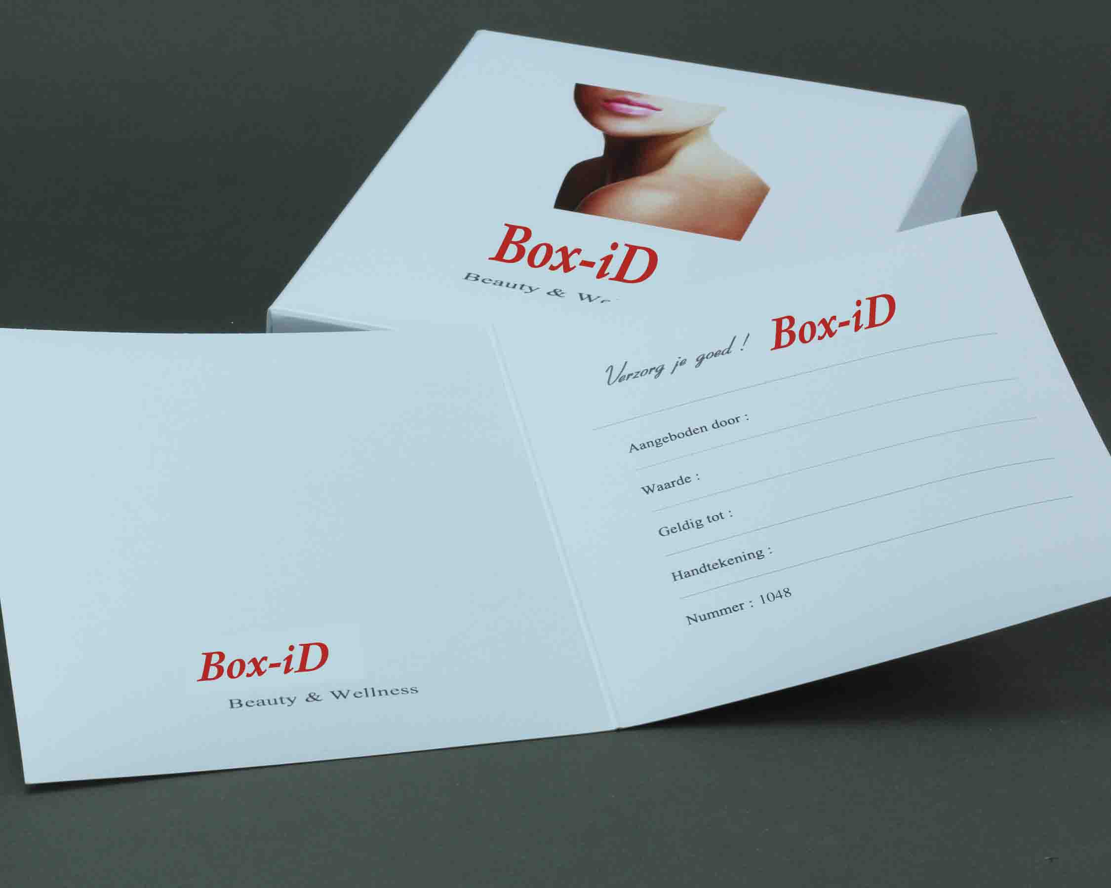 Gift Voucher personalised 12x24cm postcard (250pcs)